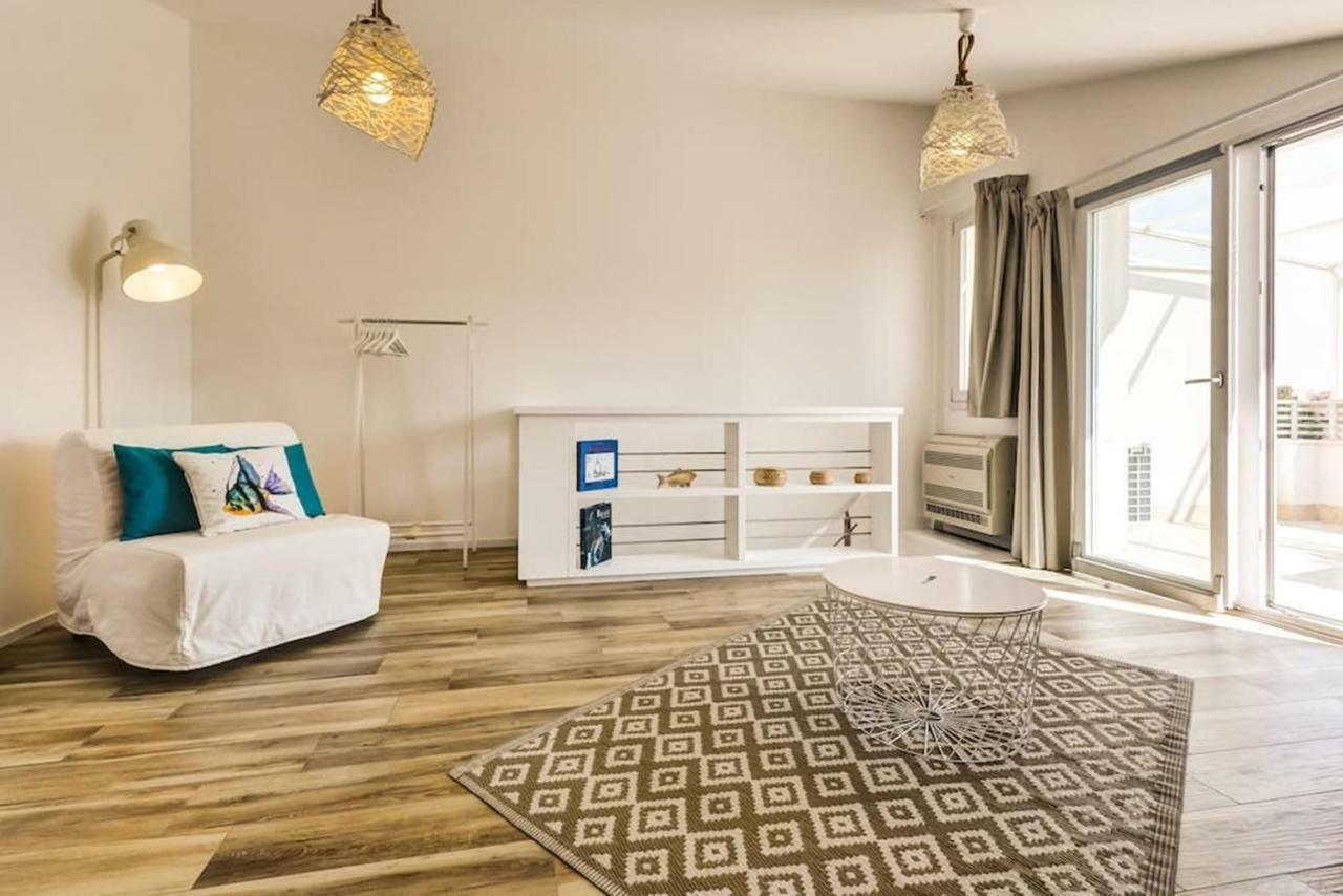 Penthouse 104 Sea View -Magnolia Holidays Alghero Bagian luar foto