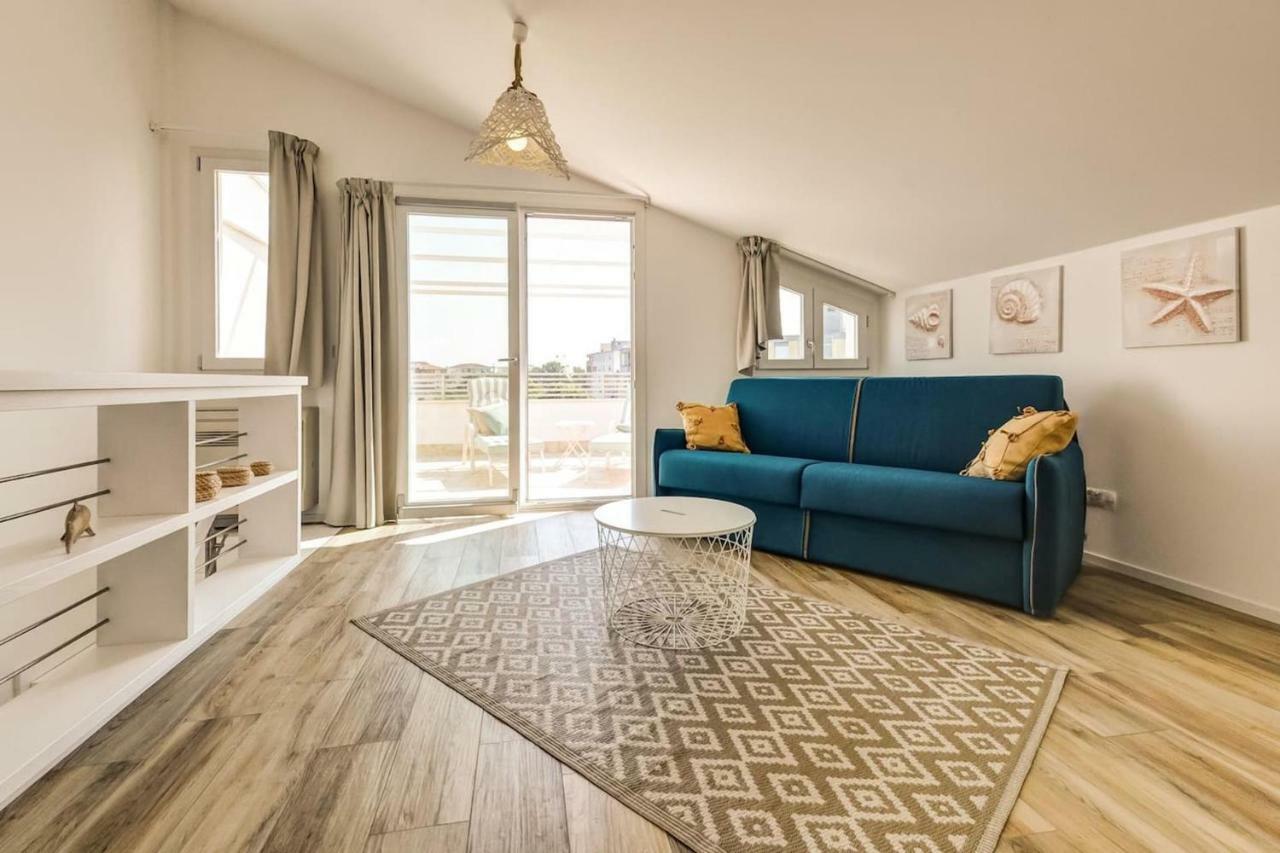 Penthouse 104 Sea View -Magnolia Holidays Alghero Bagian luar foto